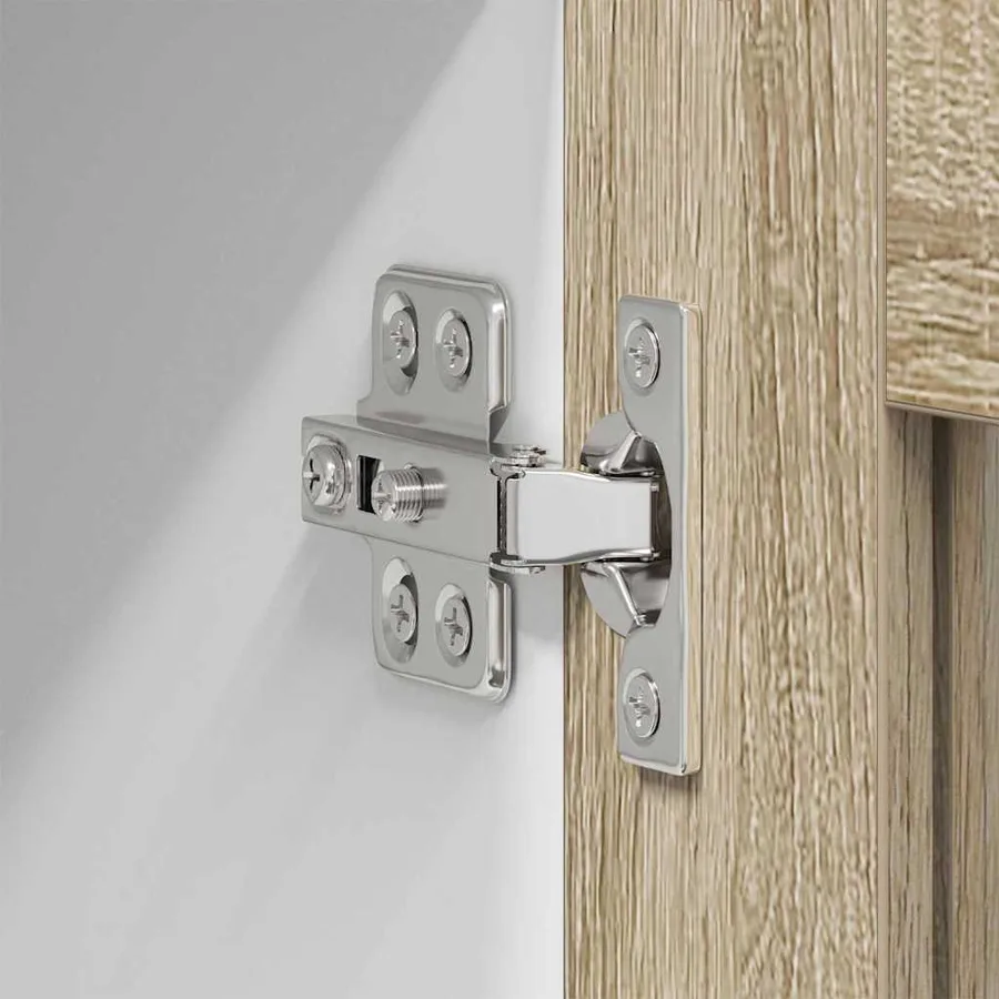 Armoire suspendue avec porte 2 pcs Chêne Sonoma 40 x 31 x 80 cm - 8