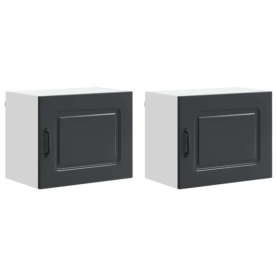Panneau de lave-vaisselle Kalmar 2 pcs Noir 50 x 31 x 40 cm - 2