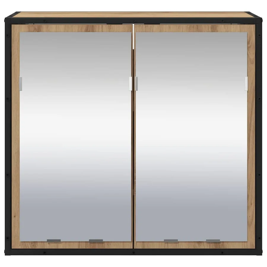Étagère Murale Chêne artisanal 65 x 20 x 60 cm - 6