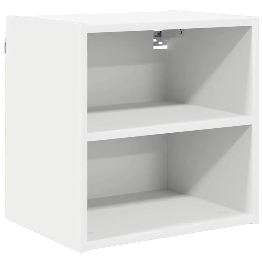 Armoire suspendue Blanc 40 x 29,5 x 40 cm Bois d'ingénierie - 2