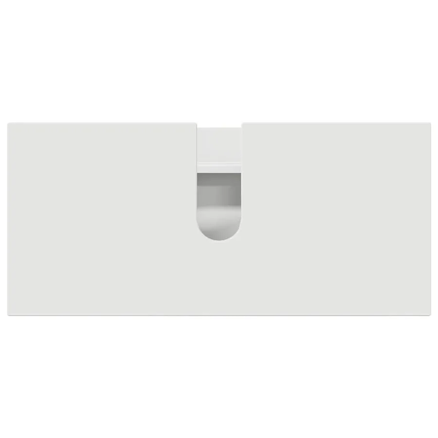 Ensemble de mobilier de salle de bain avec tiroir 4 pcs Blanc - 9