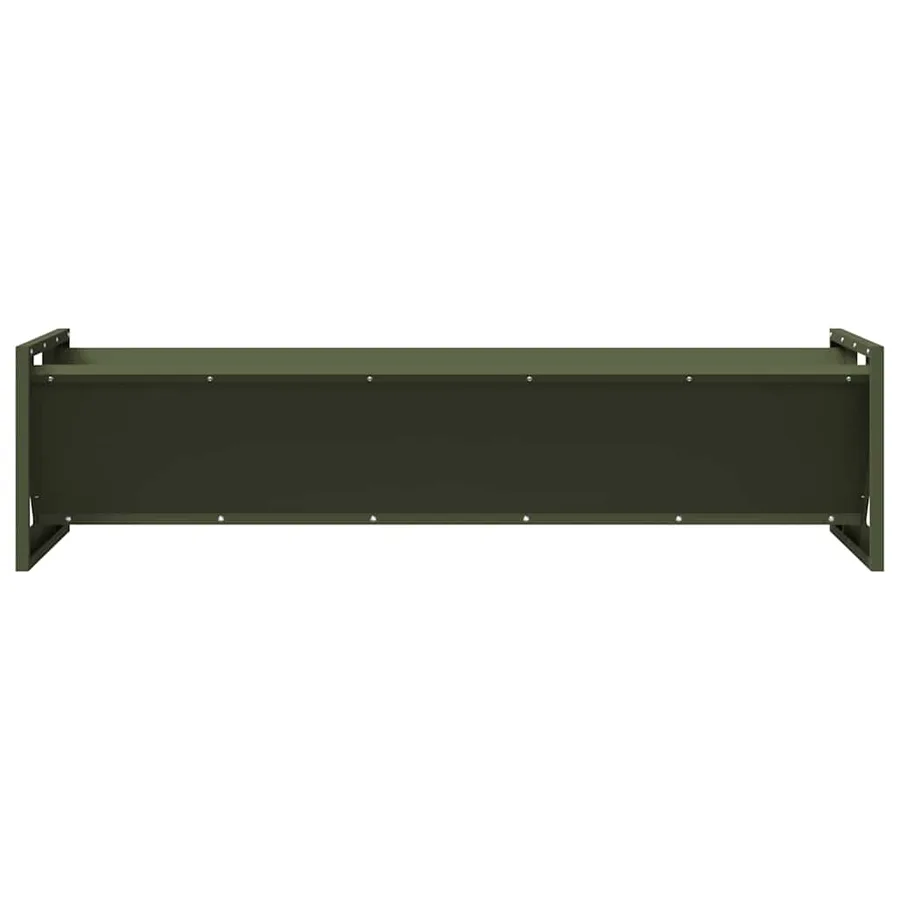 Trough d'alimentation pour le bétail Vert olive - 5