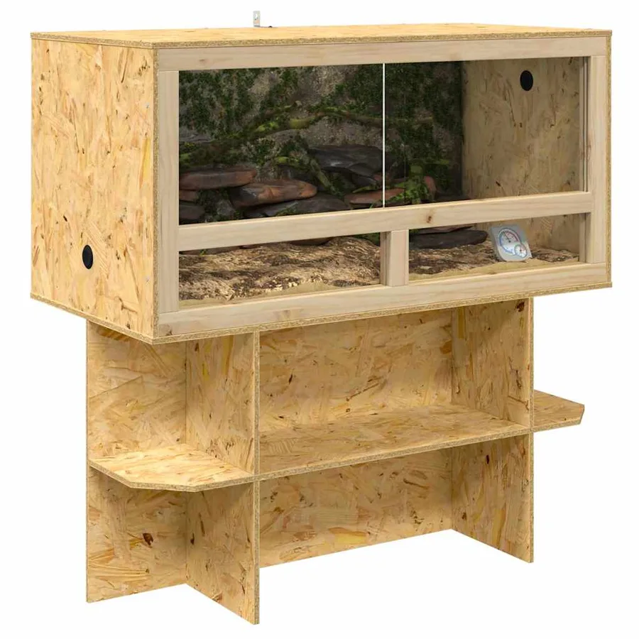 Base de Terrarium Marron 100 x 50 x 50 cm OSB - 3