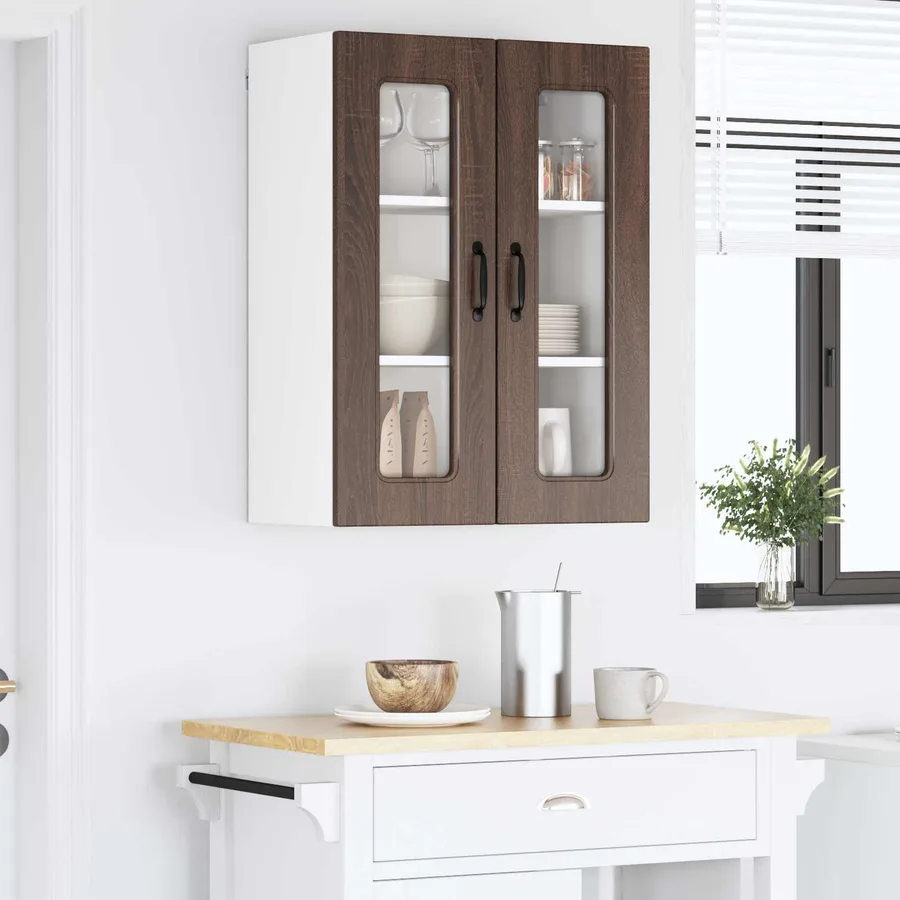 Panneau de lave-vaisselle Kalmar Chêne brun 60 x 31 x 80 cm - 4