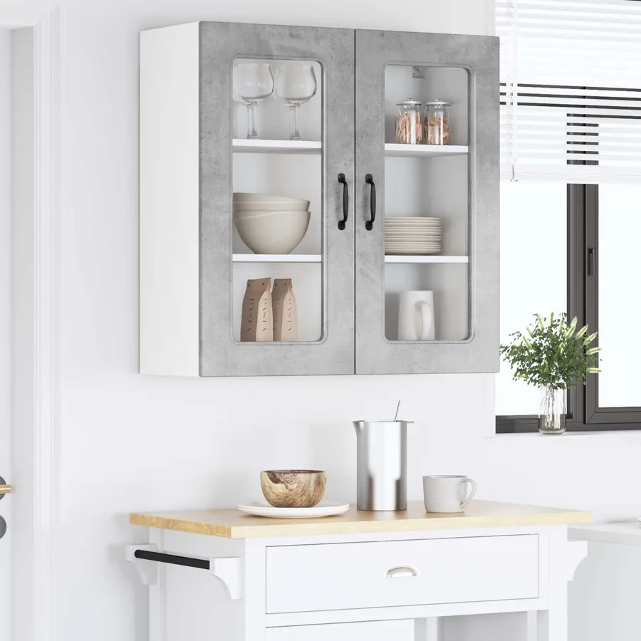 Panneau de lave-vaisselle Kalmar Gris béton 80 x 31 x 80 cm - 4