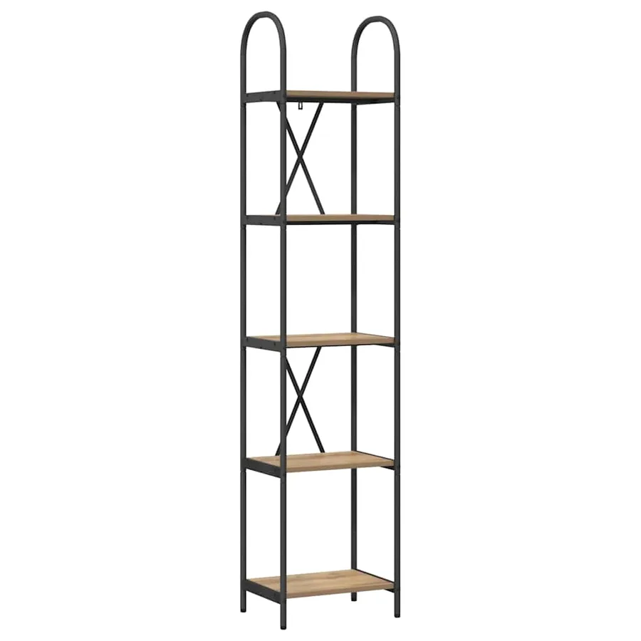 Étagère 5 niveaux 40 x 30 x 183 cm Bois d'ingénierie - 2