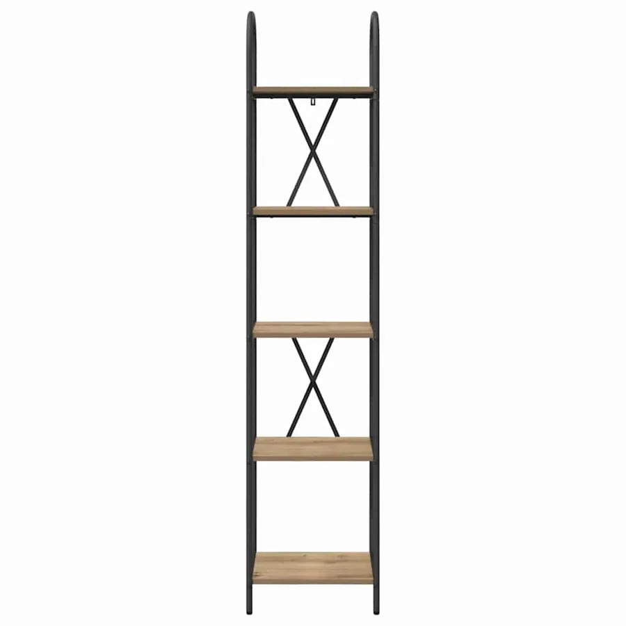 Étagère 5 niveaux 40 x 30 x 183 cm Bois d'ingénierie - 5