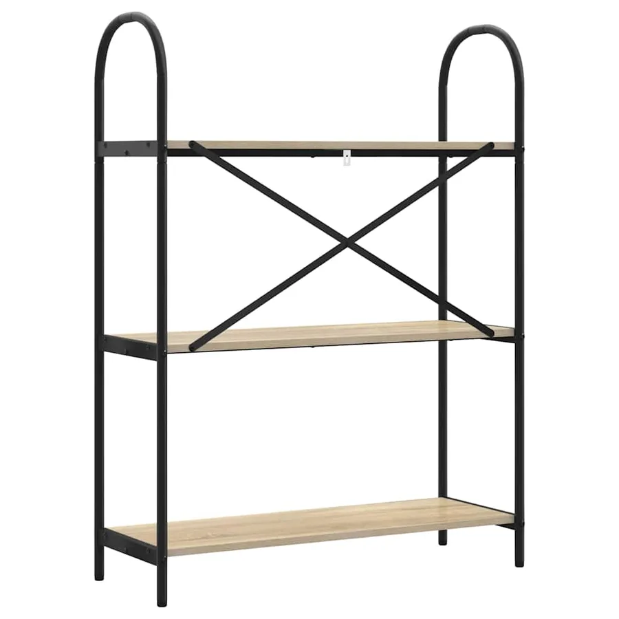 Étagère Chêne Sonoma 80 x 30 x 109 cm Bois d'ingénierie - 7