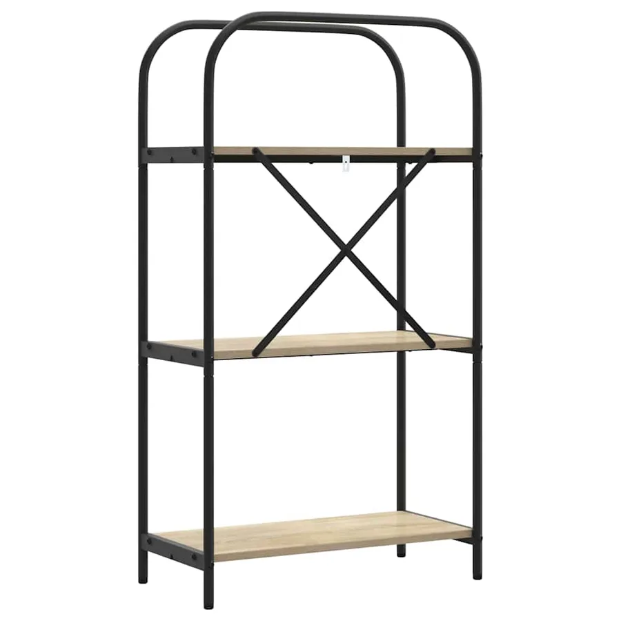 Étagère Chêne Sonoma 60 x 30 x 109 cm Bois d'ingénierie - 7
