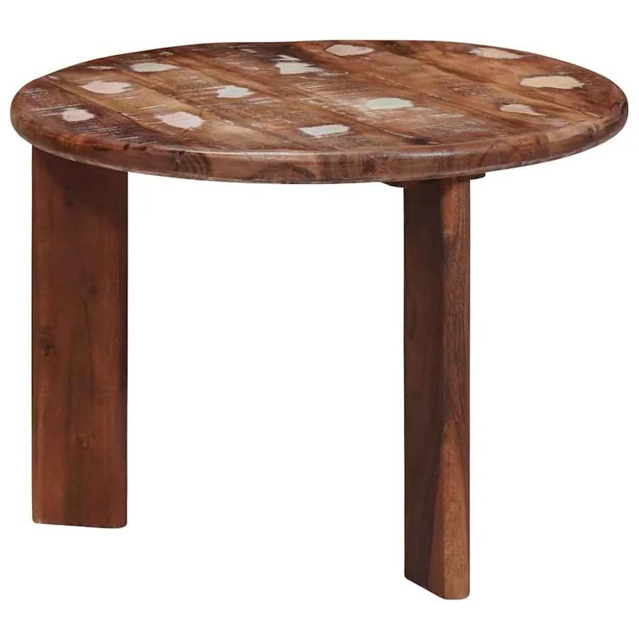 Tables basses gigognes 3 pcs Multicolore Bois massif recyclé - 6
