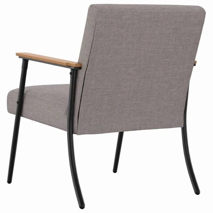 fauteuil Taupe tissu - 6