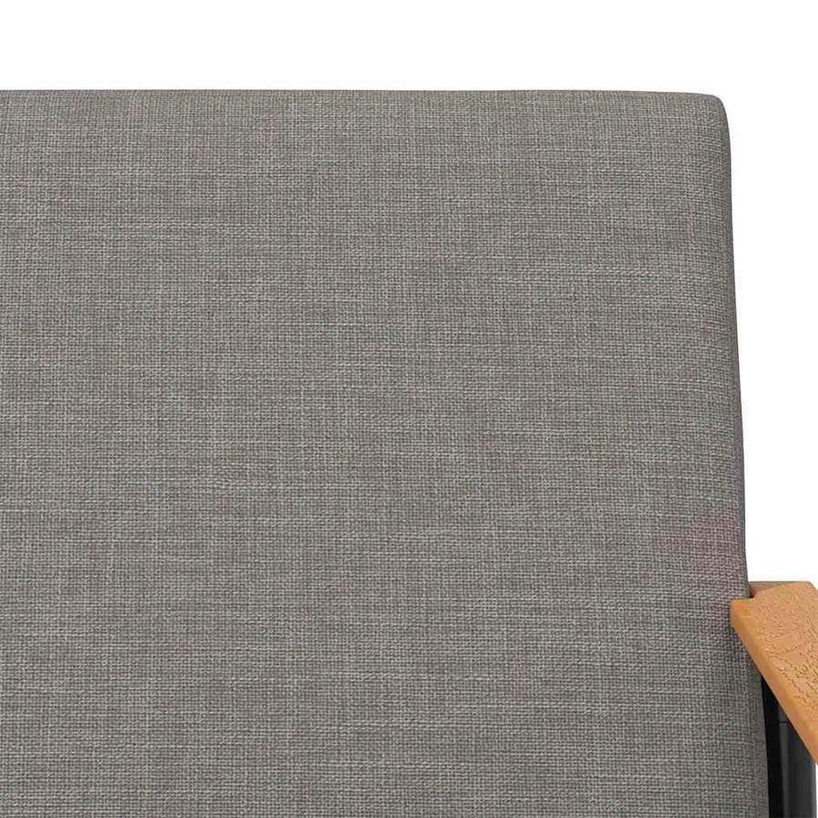 fauteuil Taupe tissu - 7