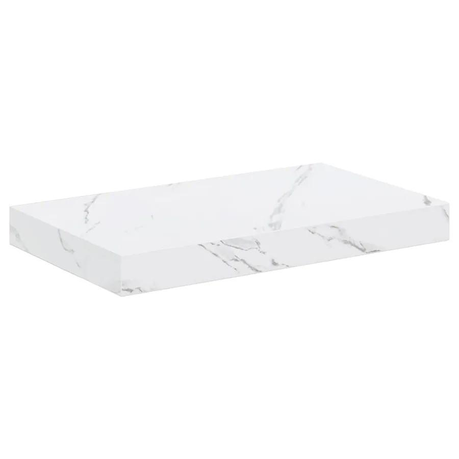 Étagère Murale 4 pcs Marbre blanc 40 x 23,5 x 4 cm - 6