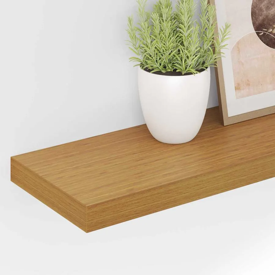 Étagère Murale Beige 120 x 23,5 x 4 cm Bois d'ingénierie - 5