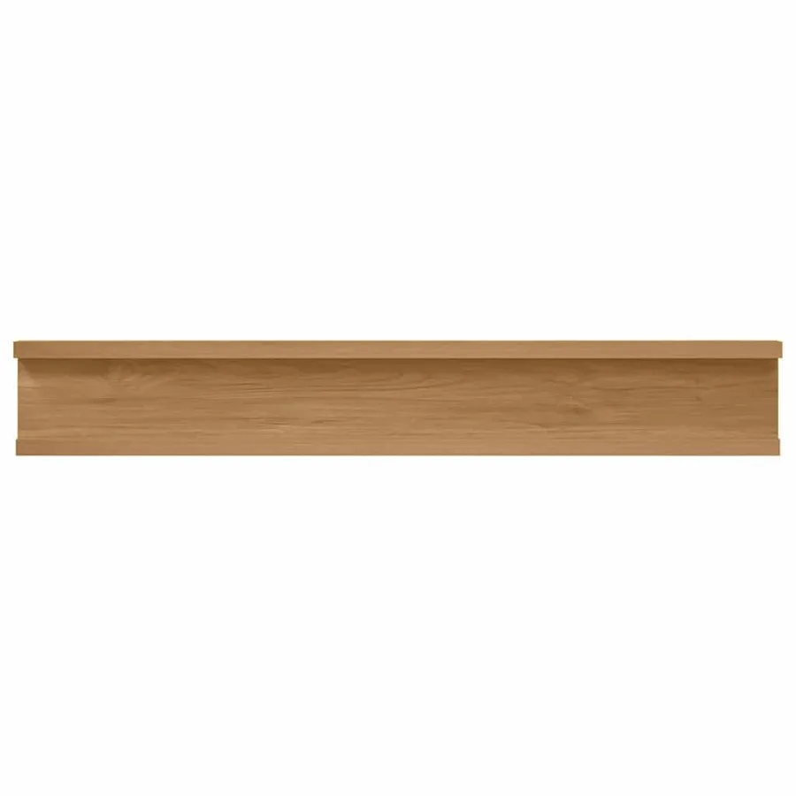 Étagère Murale Montage mural 4 pcs Marron 60 x 9 x 3 cm - 8