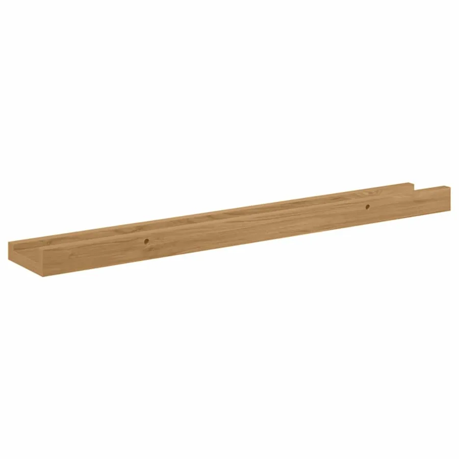 Étagère Murale Montage mural 4 pcs Marron 60 x 9 x 3 cm - 9