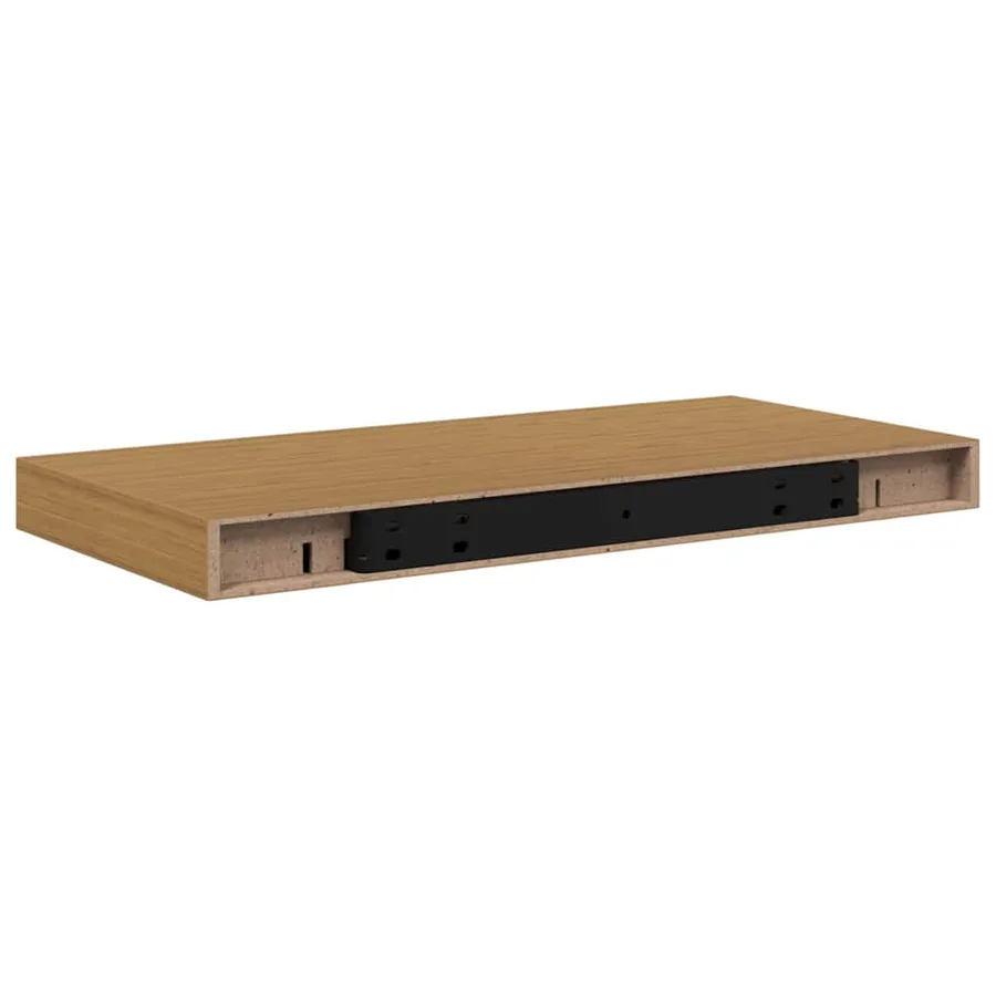 Étagère Murale 2 pcs Beige 50 x 23 x 4 cm Bois d'ingénierie - 9