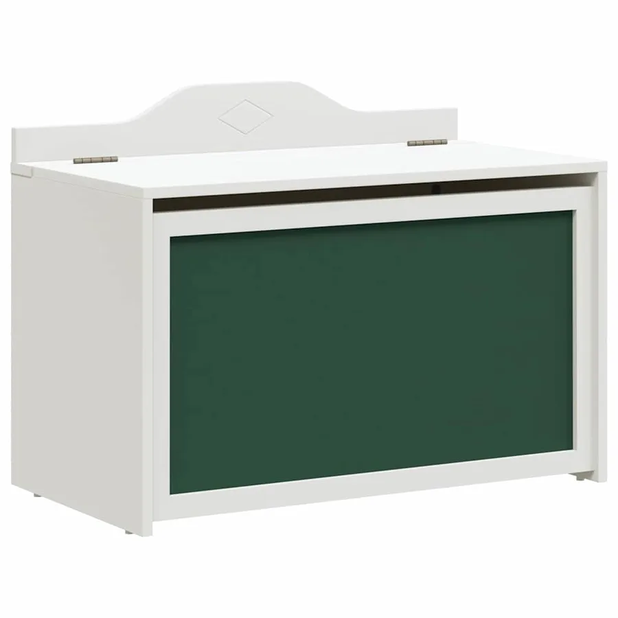 Coffre de rangement avec devant tableau noir ROROS Blanc - 2