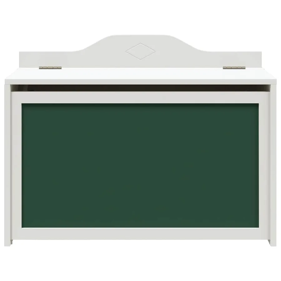 Coffre de rangement avec devant tableau noir ROROS Blanc - 6
