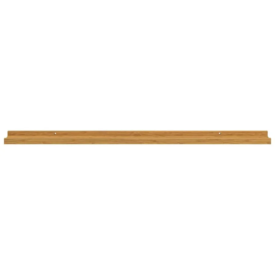 Étagère Murale Montage mural 2 pcs Beige 100 x 9 x 3 cm - 7