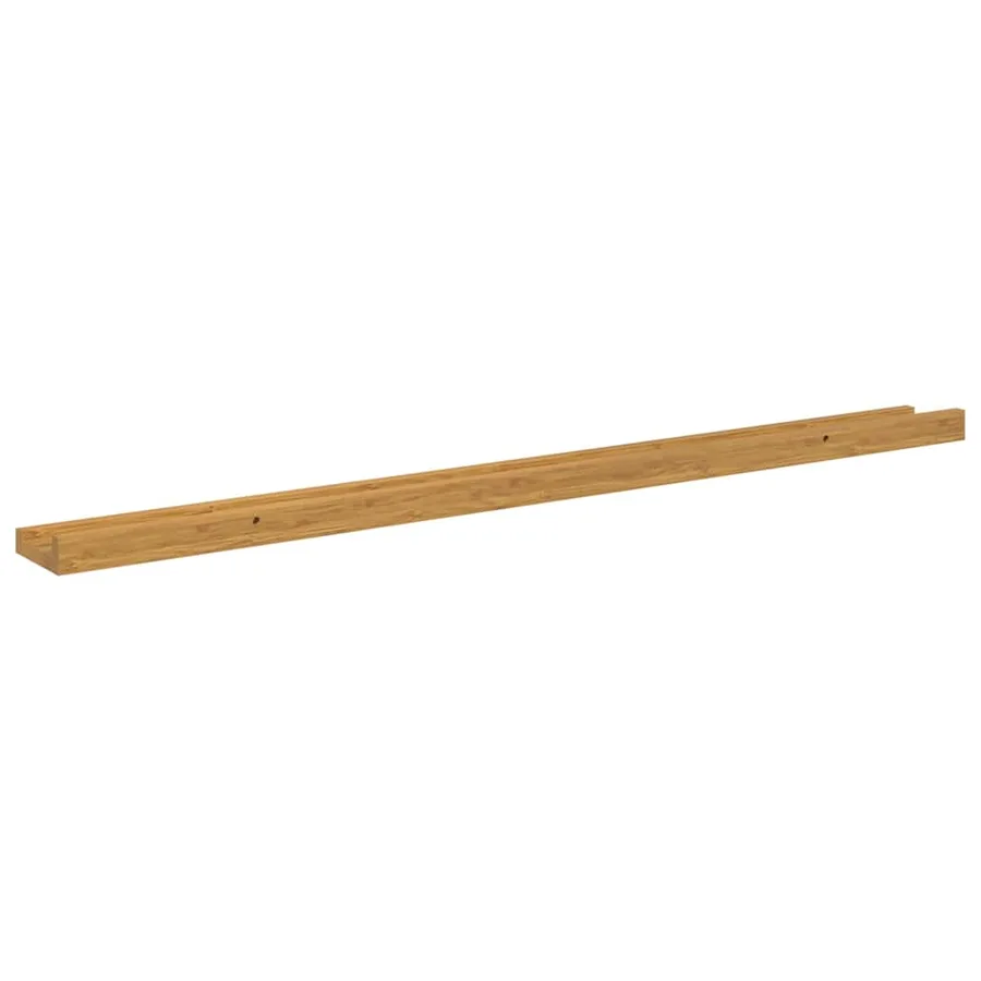 Étagère Murale Montage mural 2 pcs Beige 100 x 9 x 3 cm - 9