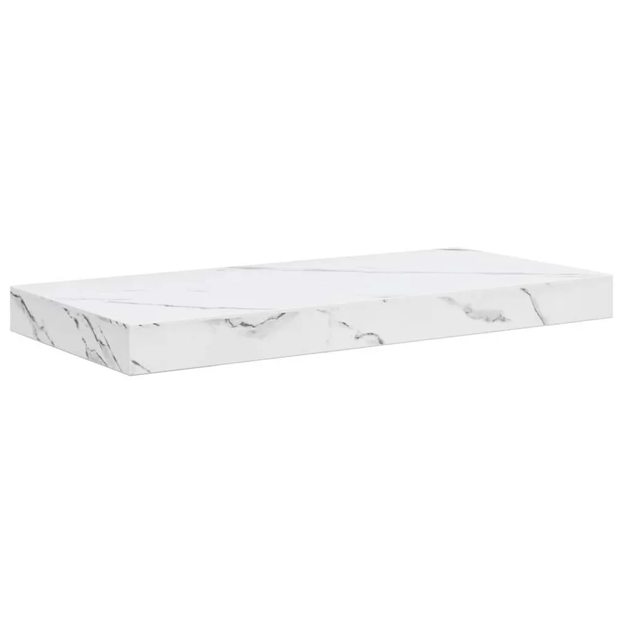 Étagère Murale 2 pcs Marbre blanc 50 x 23,5 x 4 cm - 6