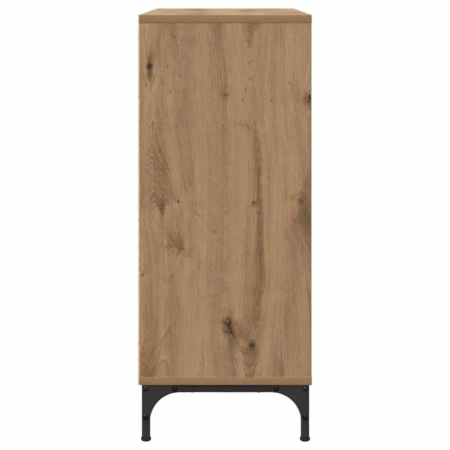 Buffet Chêne artisanal 79,5 x 33 x 82 cm Bois d'ingénierie - 7