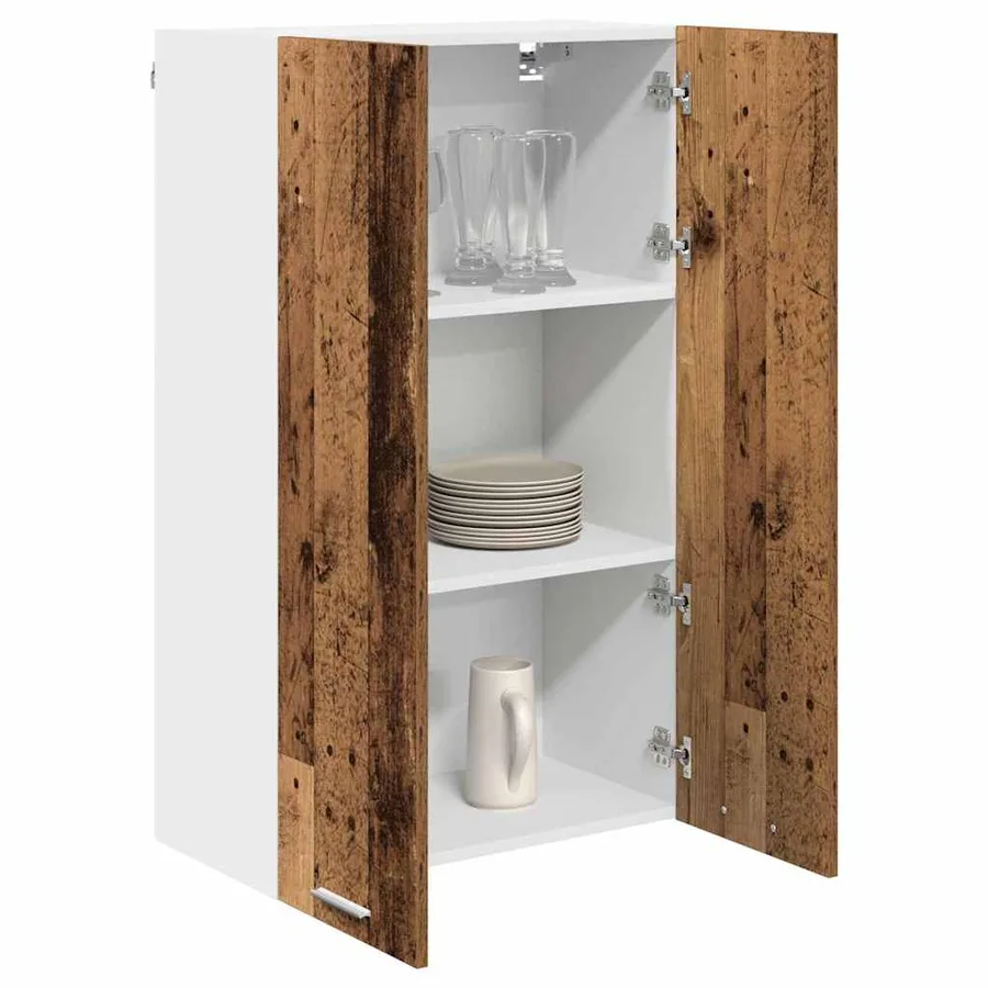 Armoire suspendue avec stockage Bois ancien 60 x 31 x 100 cm - 3