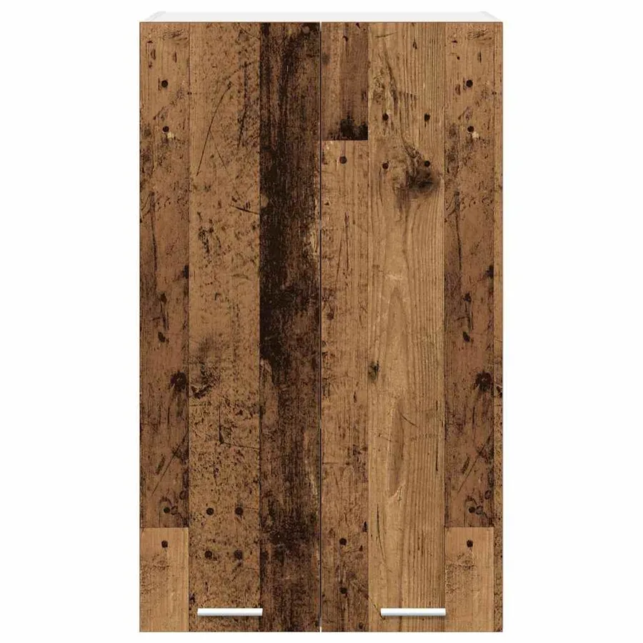 Armoire suspendue avec stockage Bois ancien 60 x 31 x 100 cm - 6