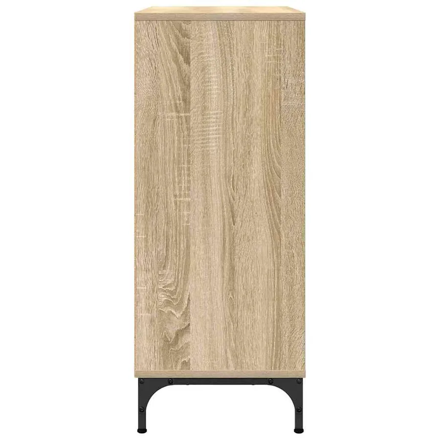 Buffet Chêne Sonoma 79,5 x 33 x 82 cm Bois d'ingénierie - 7