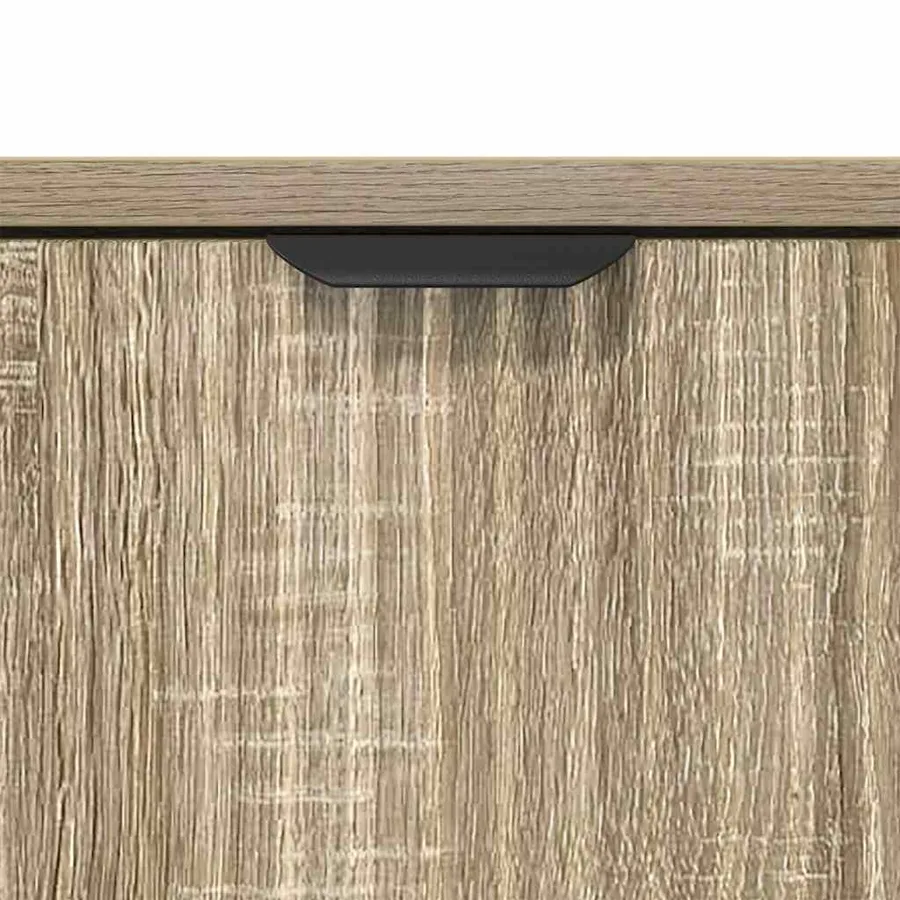 Buffet Chêne Sonoma 79,5 x 33 x 82 cm Bois d'ingénierie - 9