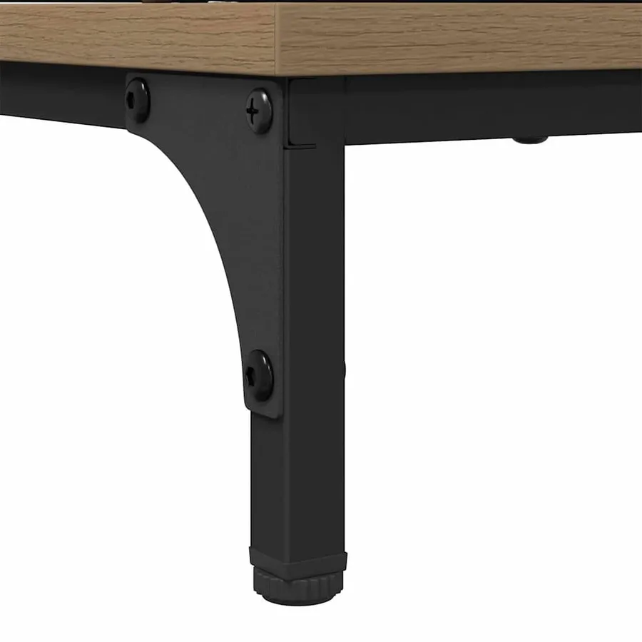 Ensemble de mobilier de salle de bain 2 pc Chêne artisanal - 9