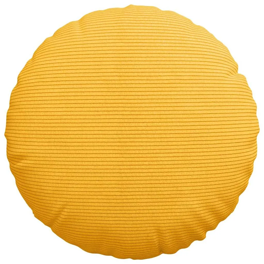 Coussins de siège 2 pcs Jaune clair Ø 40 cm - 6