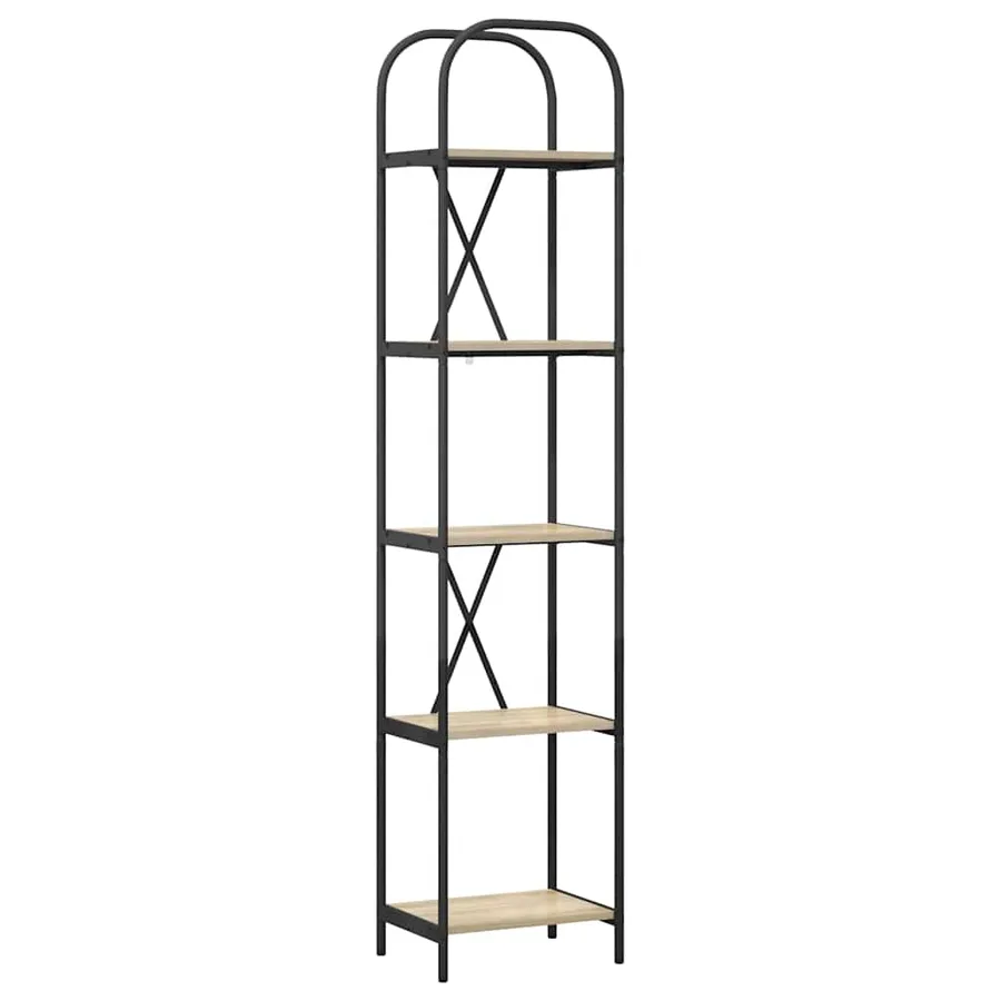 Étagère Chêne Sonoma 40 x 30 x 183 cm Bois d'ingénierie - 2