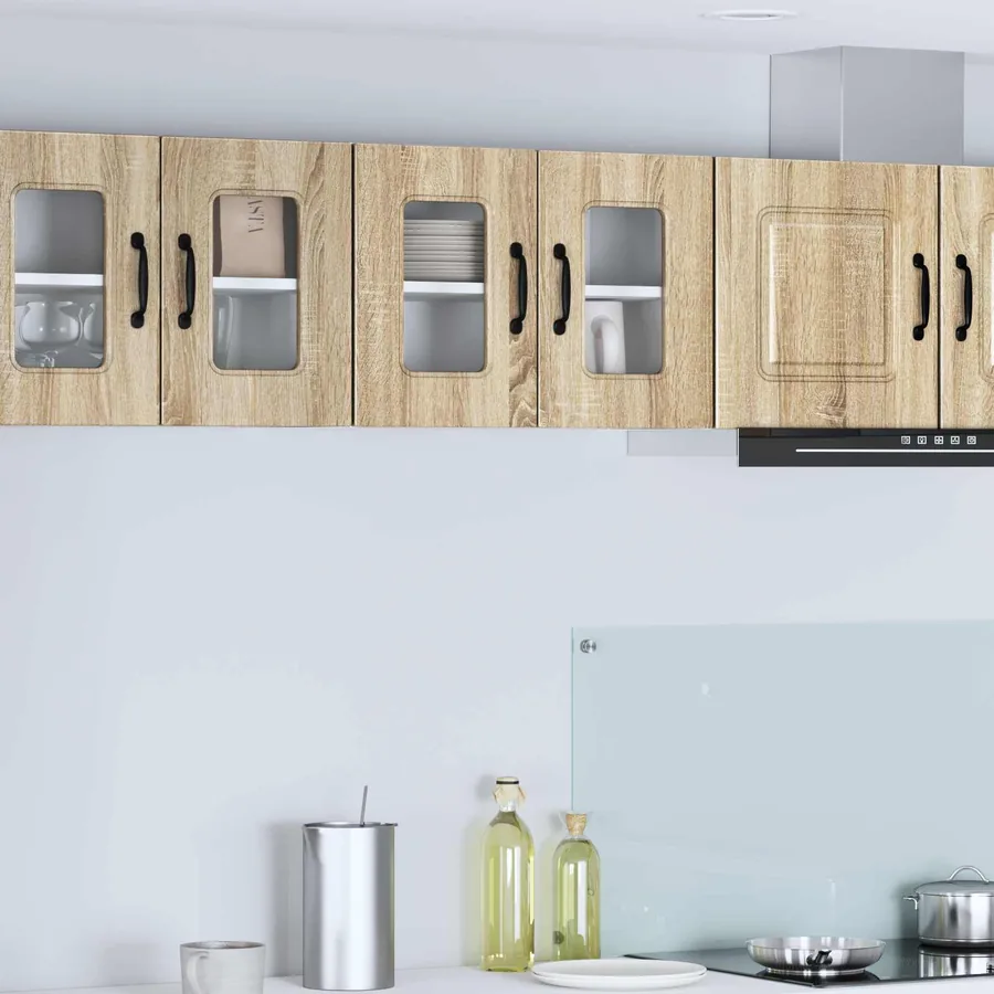 Panneau de lave-vaisselle Kalmar 2 pcs Chêne Sonoma