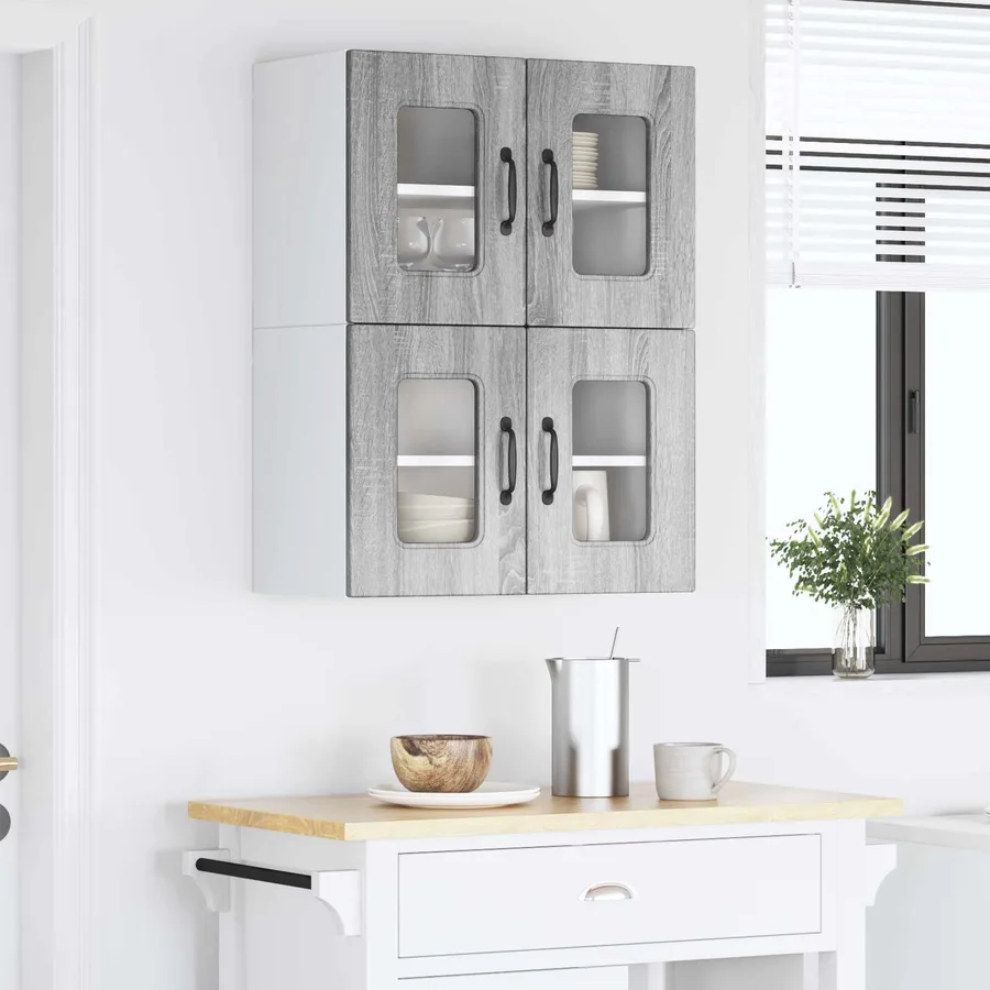 Panneau de lave-vaisselle Kalmar 2 pcs Gris Sonoma - 4