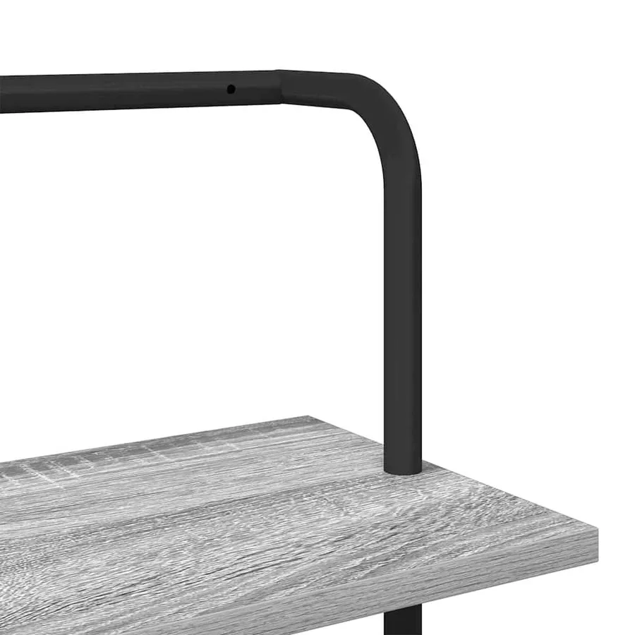 Étagère Gris Sonoma 60 x 24 x 168 cm Bois d'ingénierie - 9