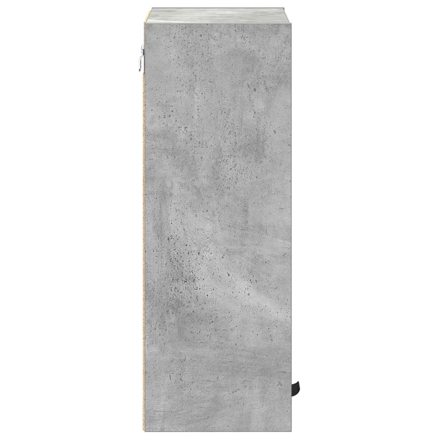 Cabinet de salle de bain Gris béton 39 x 23,5 x 65 cm - 7