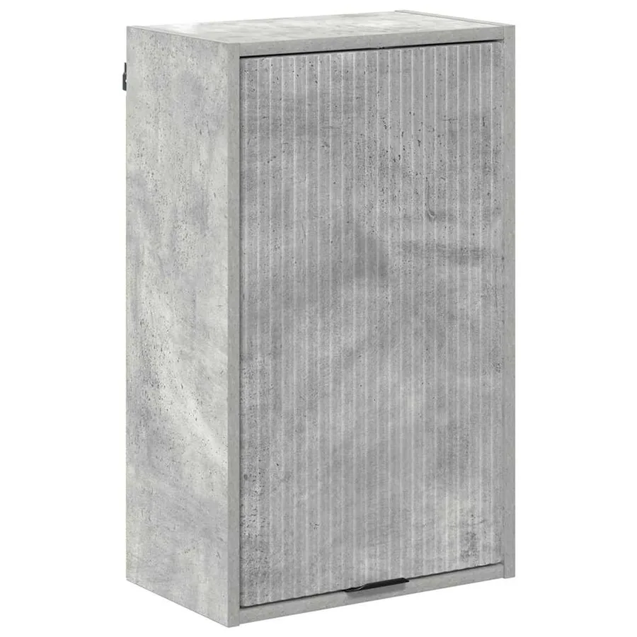 Ensemble de mobilier de salle de bain avec tiroir Gris béton - 6