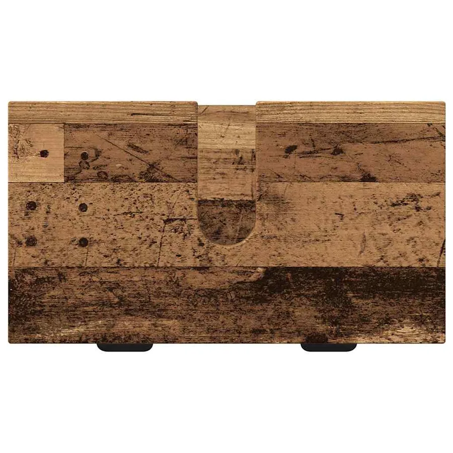 Ensemble de mobilier de salle de bain avec tiroir Bois Ancien - 9