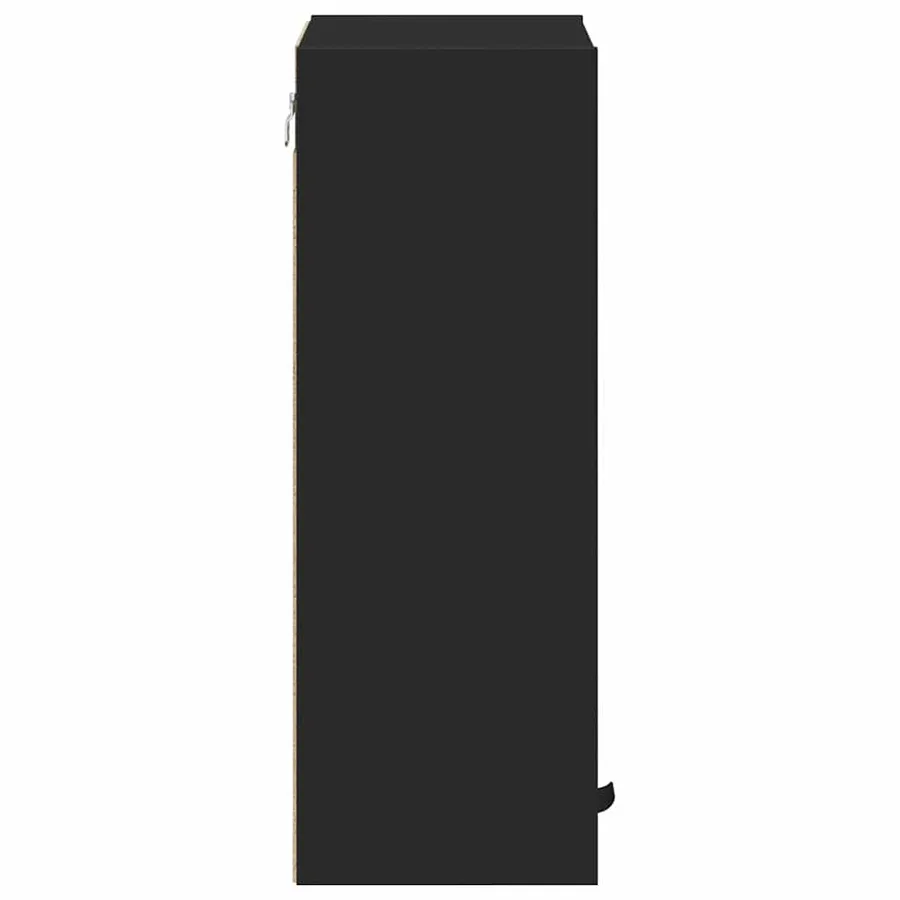 Cabinet de salle de bain Montage mural Noir 39 x 23,5 x 65 cm - 7