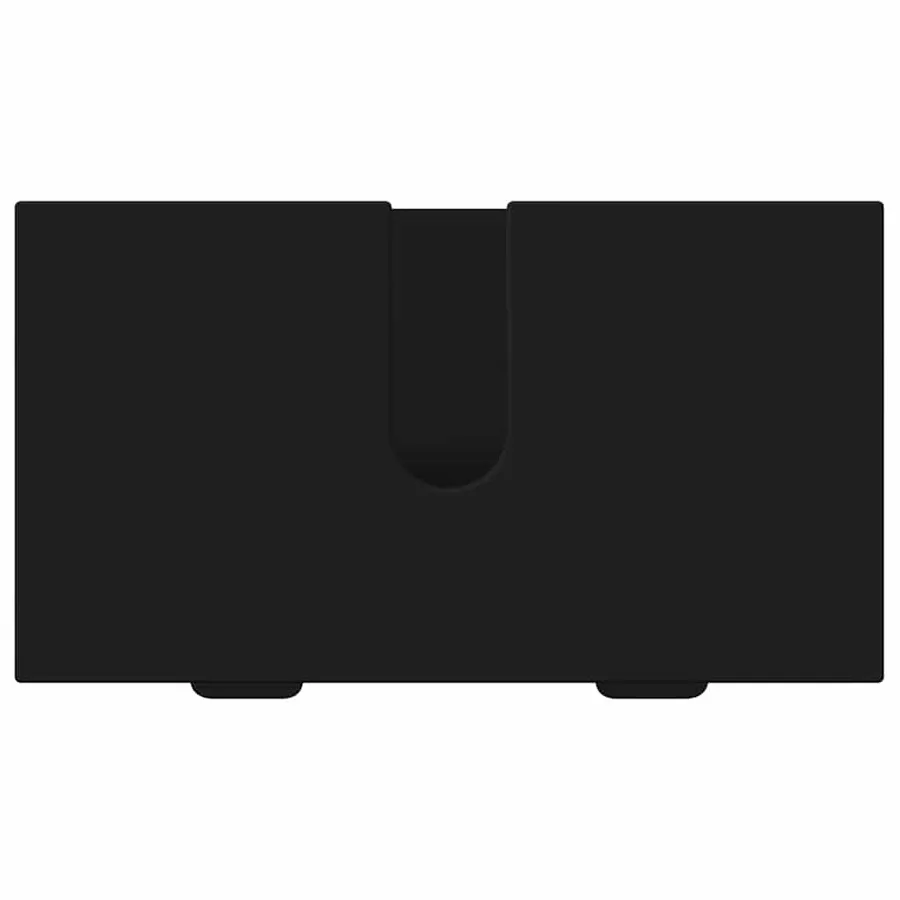 Ensemble de mobilier de salle de bain avec tiroir Noir - 9