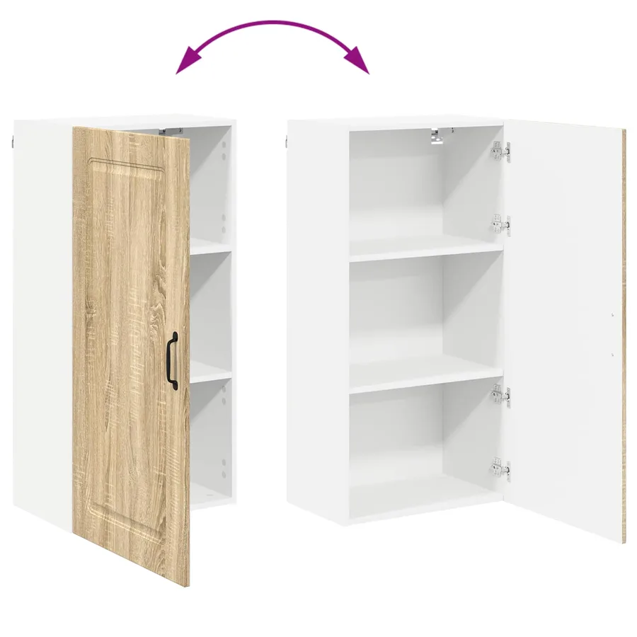 Panneau de lave-vaisselle Kalmar Chêne Sonoma 50 x 31 x 100 cm - 11