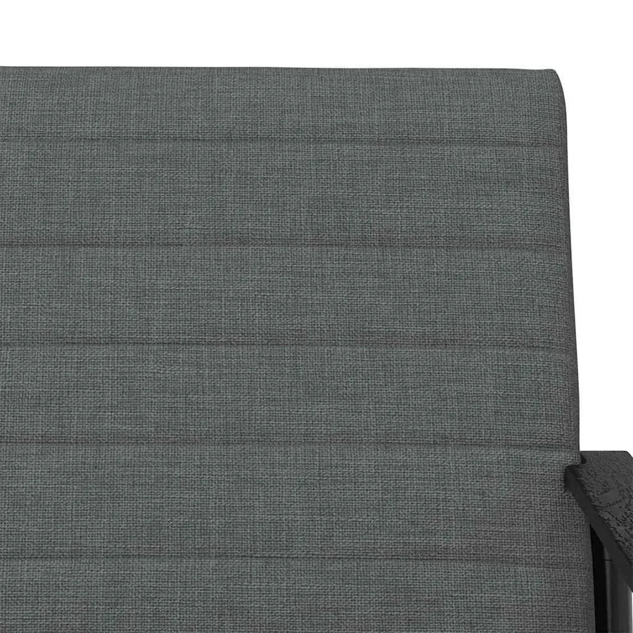 fauteuil Gris foncé 59 x 75 x 78 cm tissu - 7