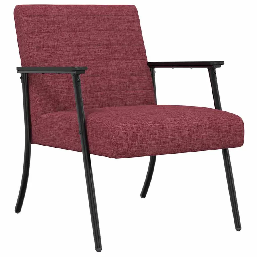 fauteuil Bordeaux 59 x 75 x 78 cm tissu - 2