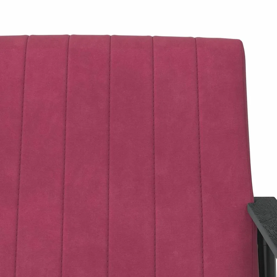 fauteuil Bordeaux 59 x 75 x 78 cm Velours - 7