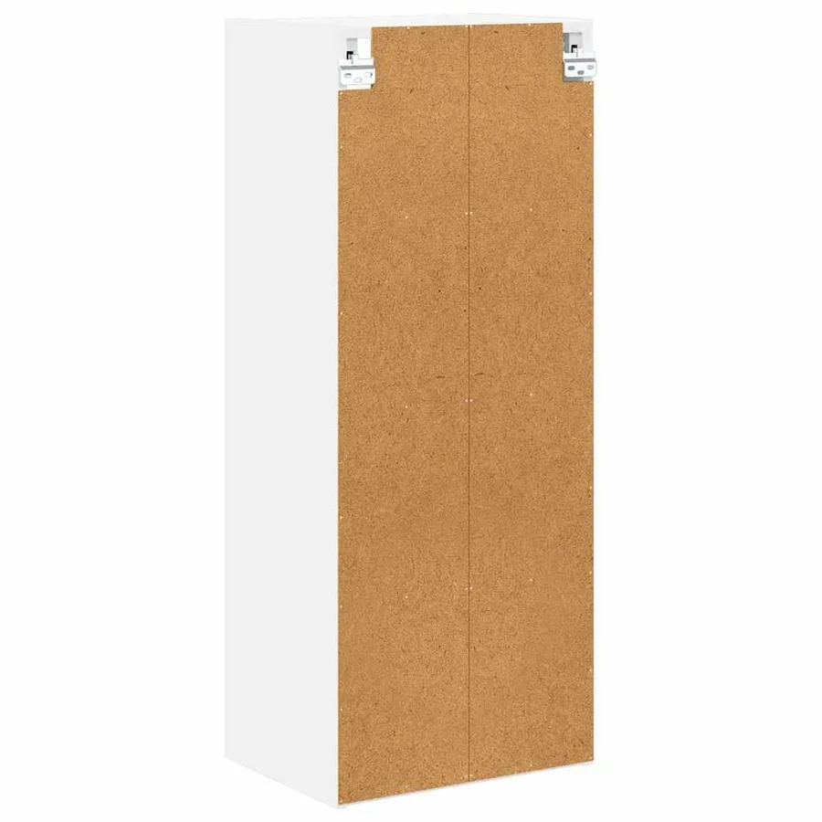 Armoire suspendue Blanc 40 x 29,5 x 100 cm Bois d'ingénierie - 7