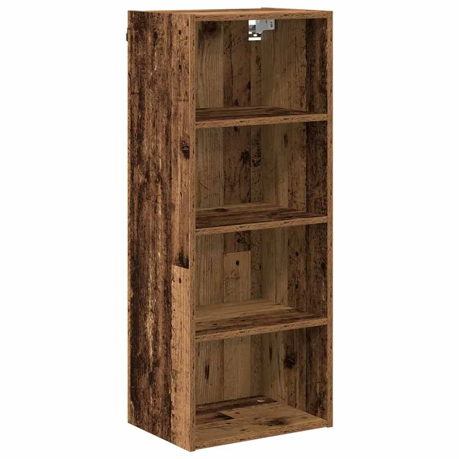 Armoire suspendue avec stockage Bois ancien 40 x 29,5 x 100 cm - 2