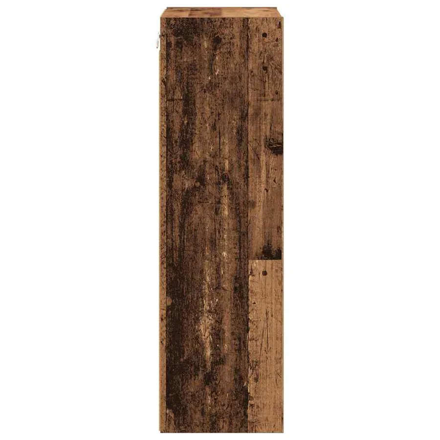 Armoire suspendue avec stockage Bois ancien 40 x 29,5 x 100 cm - 6