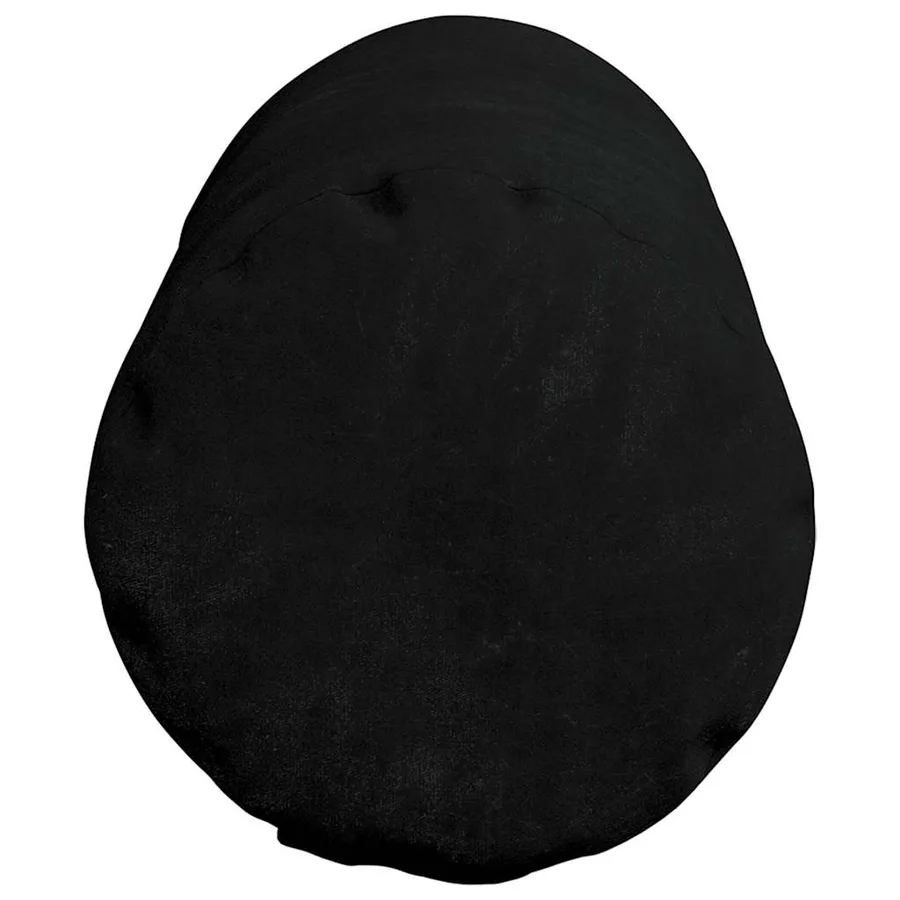 Coussins d'accent 2 pcs Noir Ø 15 x 40 cm Tissu en microfibre - 7